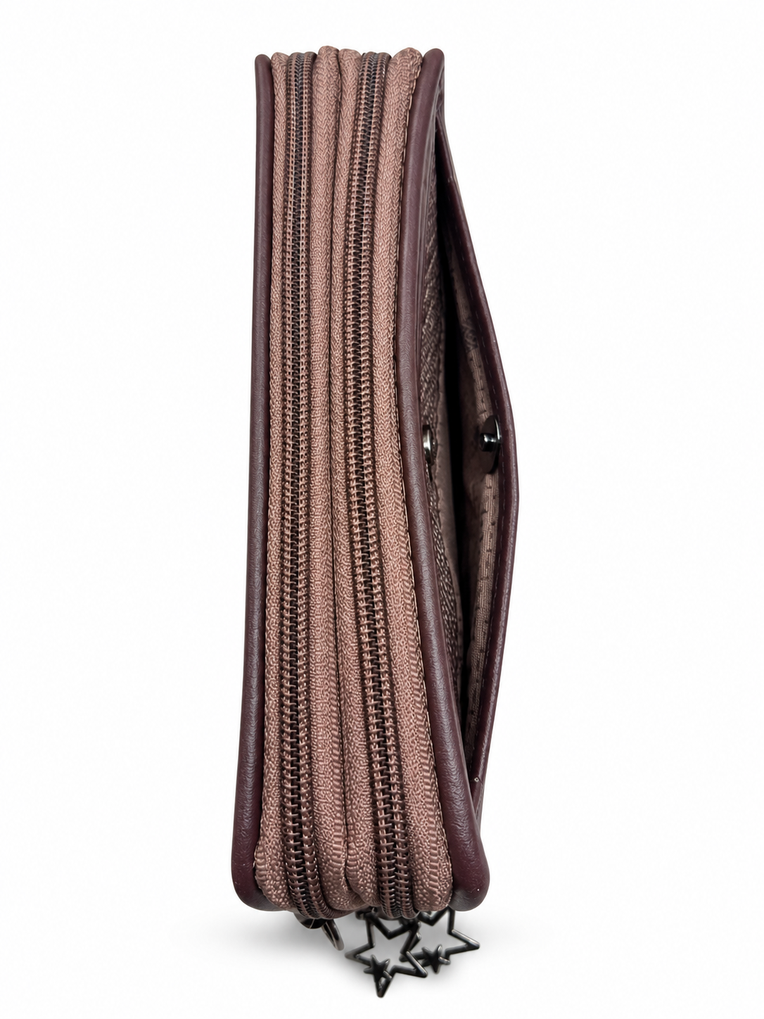 BATUTA Women’s Hand Kit Wristlet Pouch | Dual Zipper Multi-Compartment Handbag | Stylish Compact Organizer for Everyday Essentials
