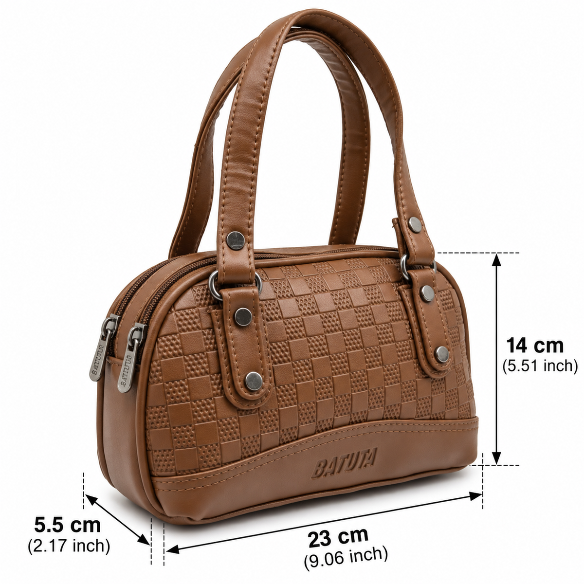 Small Handheld bag for Women, PU Leather, Stylish and Lightweight
