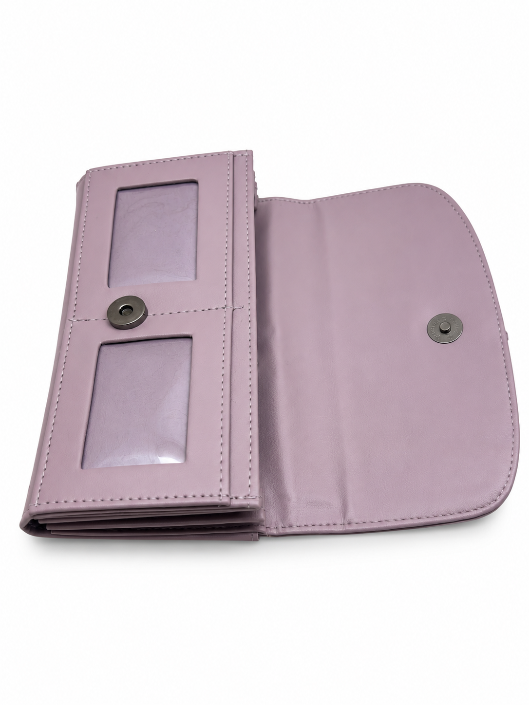 Women’s Stylish Clutch Wallet with Flap Closure | Elegant PU Leather Long Wallet for Women | Multiple Compartments & Card Holder |