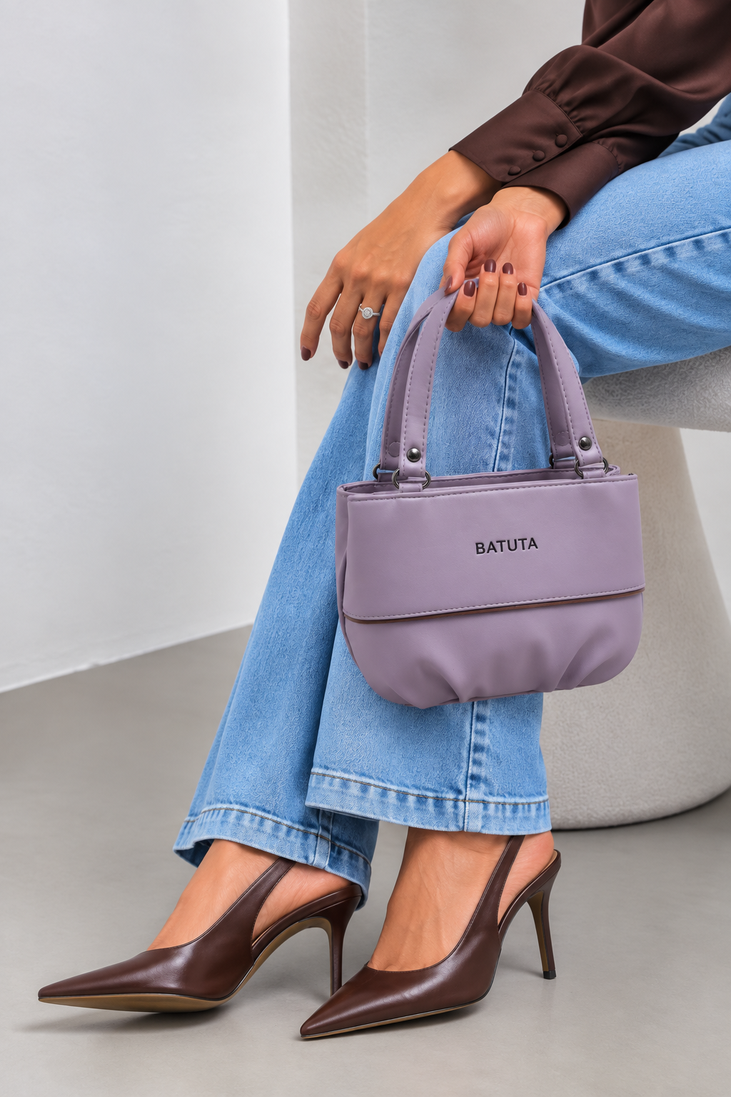 BATUTA Women’s Stylish Handbag | Premium PU Leather Tote Bag | Elegant Shoulder Carry Bag for Women