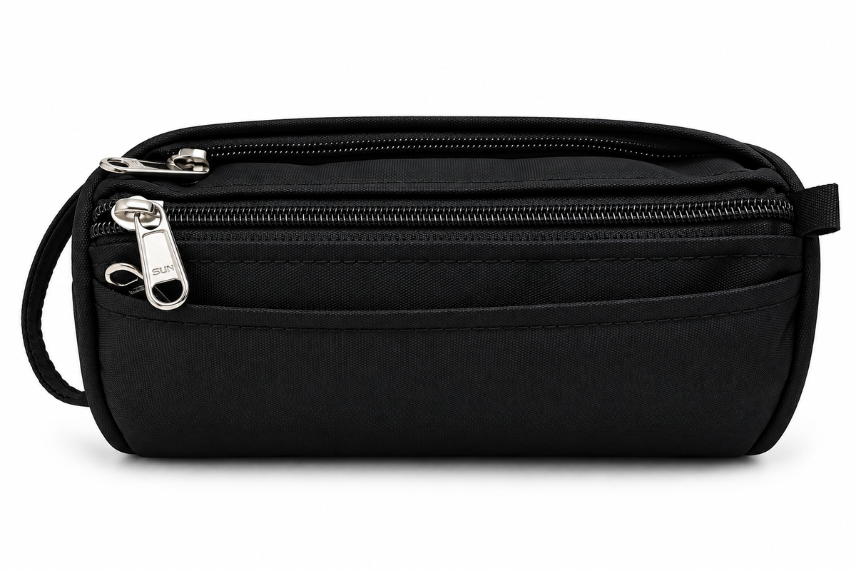 BATUTA HUB  Toiletry Bag for Men & Women, Travel Pouch for Toiletries Shaving Kit & Cosmetics, Water Resistance Pouch for Travel Accessories, Organizer Travel Pouch for Make Up,