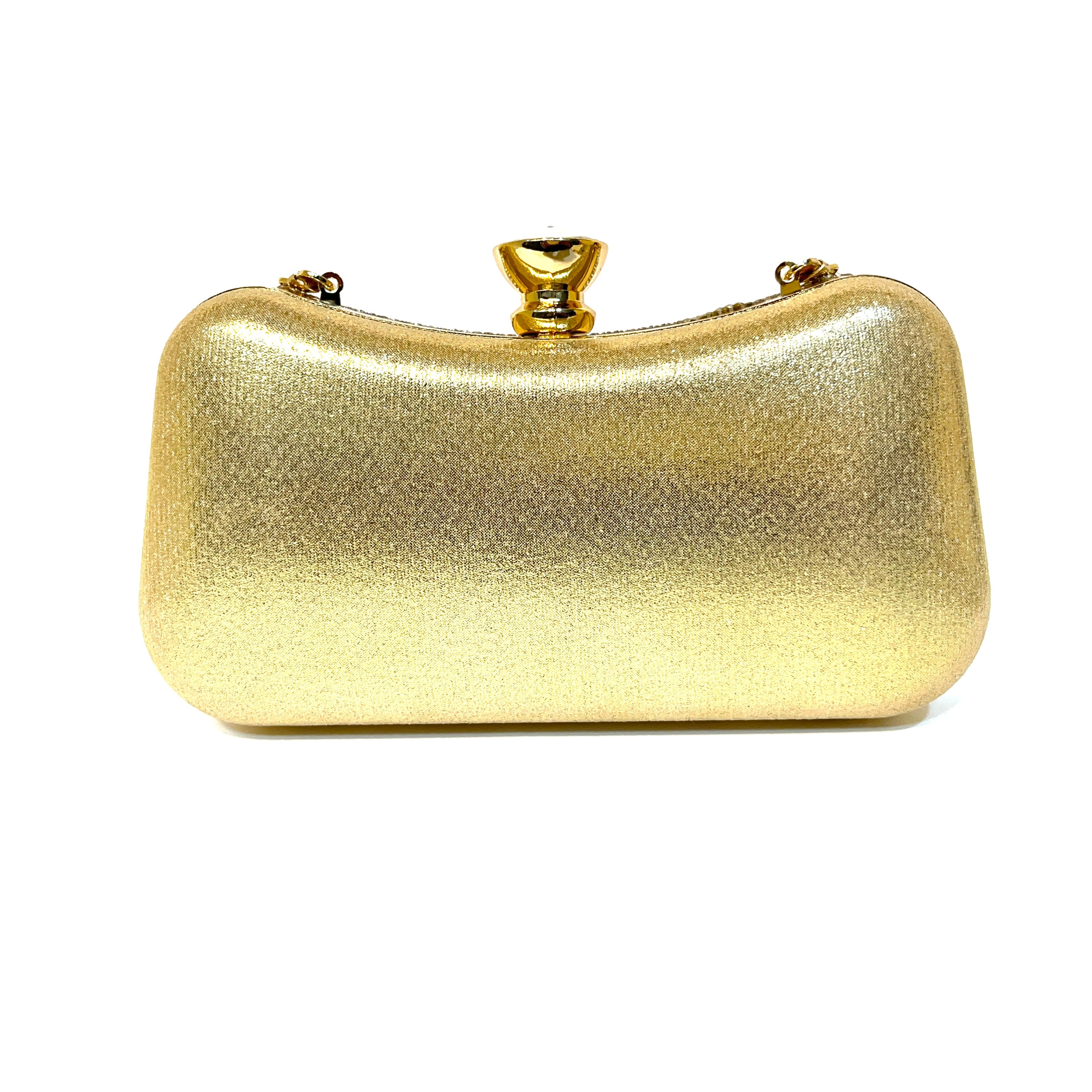 Buy Shiny Gold Clutch Purse Wallet Strapless Handbag Mod Retro Glam Disco  Evening Bag Framed Clasp Online in India - Etsy