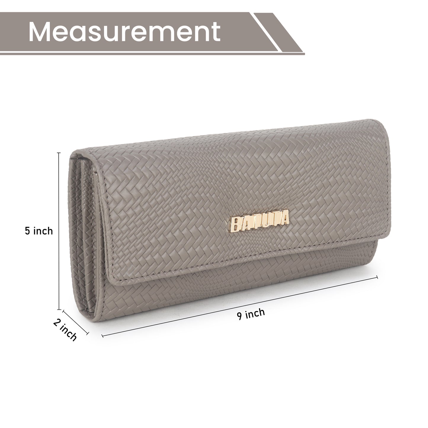BATUTA PU Leather Women's Wallet Hand Clutch | Phone Pocket | Card Pockets