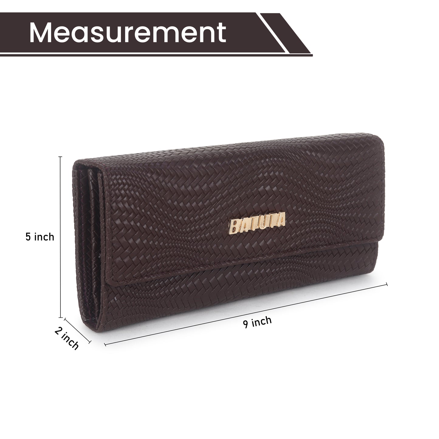BATUTA PU Leather Women's Wallet Hand Clutch | Phone Pocket | Card Pockets