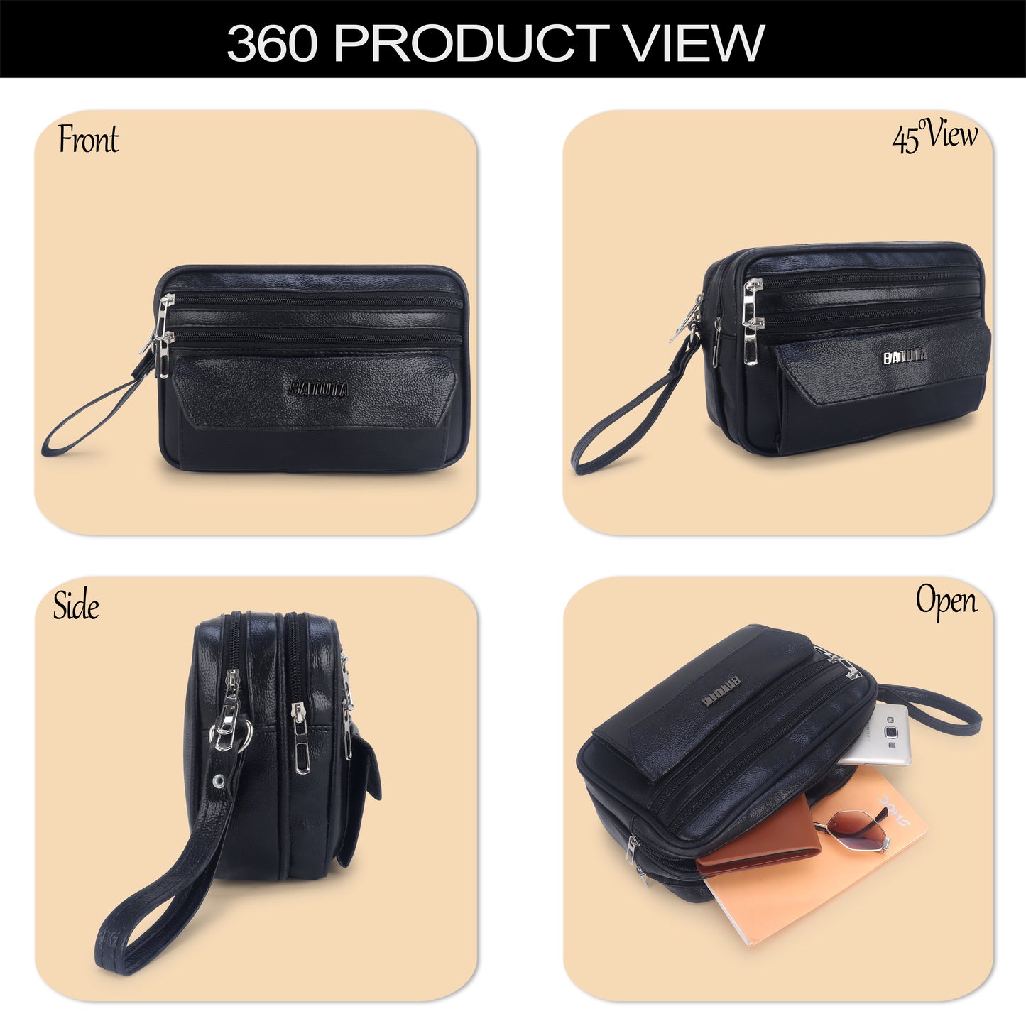 BATUTA Trave toiletry Kit bag accessories bag